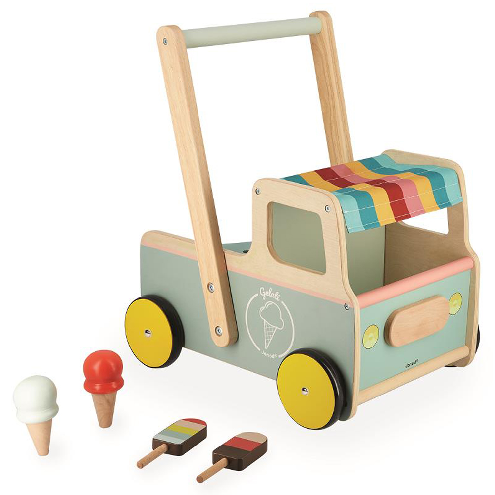 Chariot de marche marchand de glaces de Janod