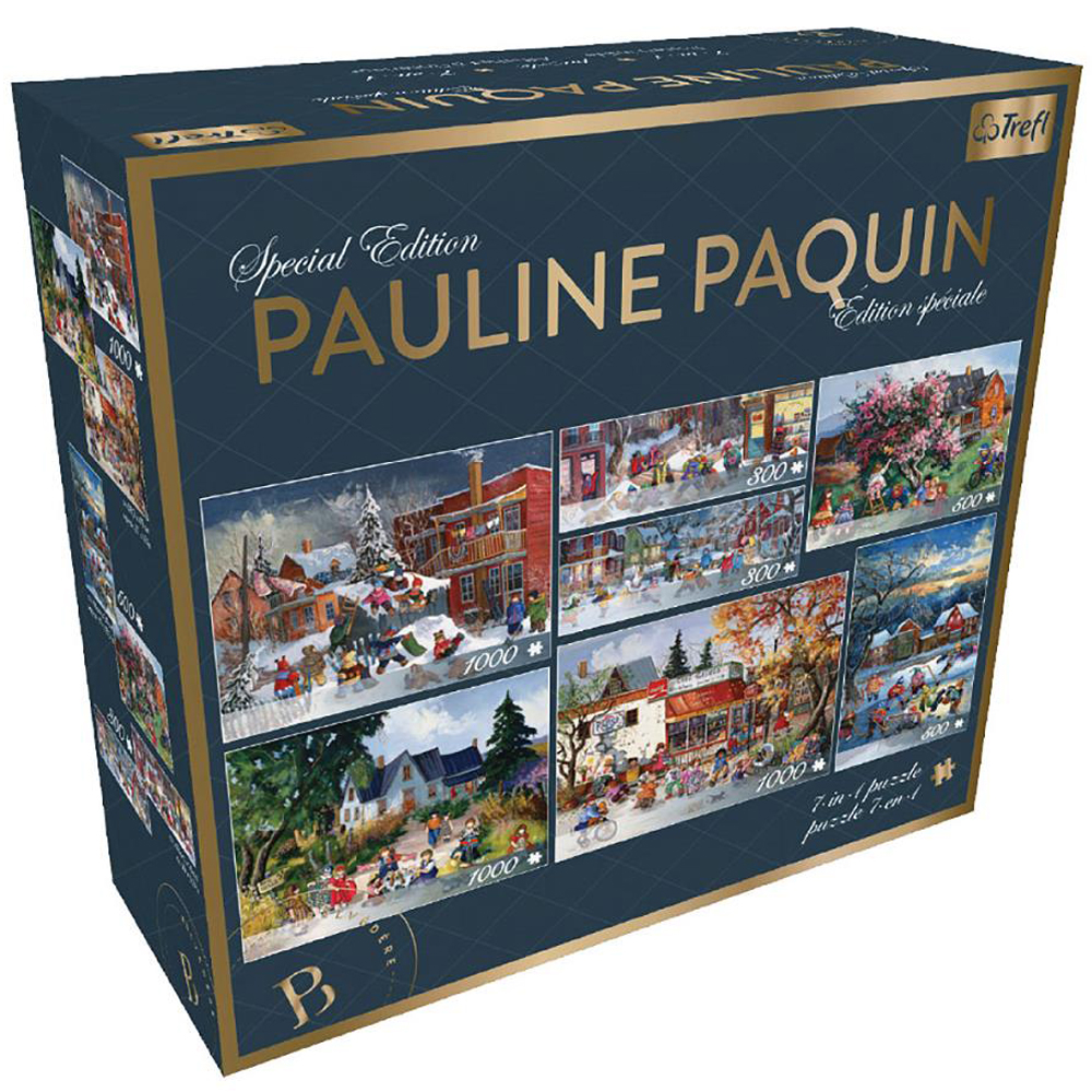 Casse-tête édition spéciale de Pauline Paquin (ensemble de 7)